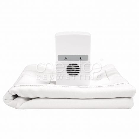 Boost bedwetting alarm on mat from One Stop Bedwetting Boost bedwetting alarm on mat from One Stop Bedwetting