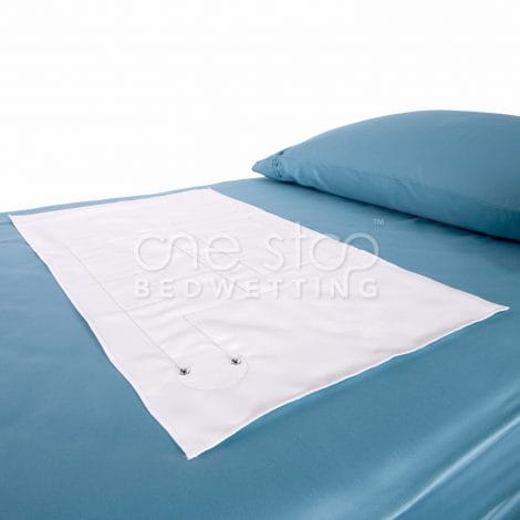 Boost bedwetting alarm sensor on bed One Stop Bedwetting Boost bedwetting alarm sensor on bed One Stop Bedwetting