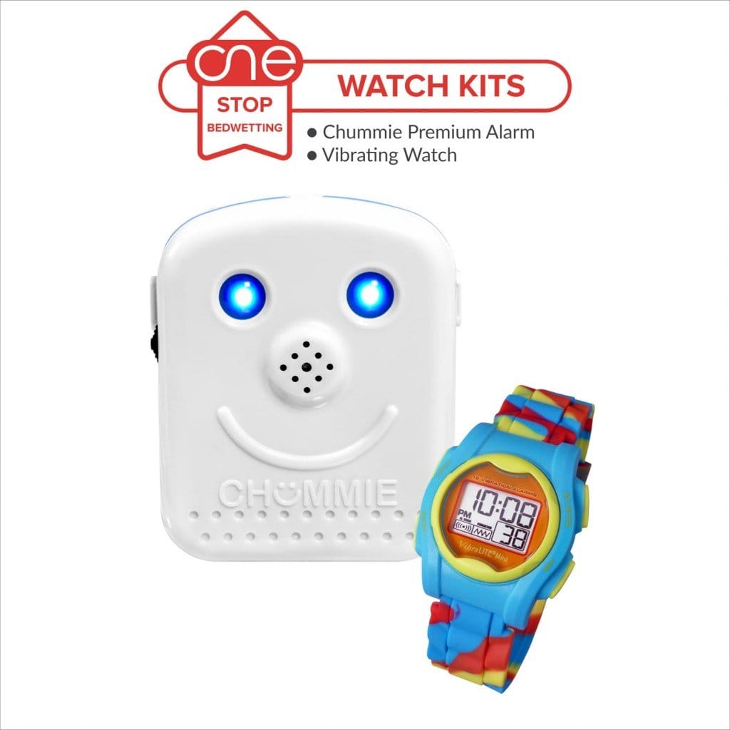 Chummie Premium Bedwetting Alarm Watch Kit One Stop Bedwetting