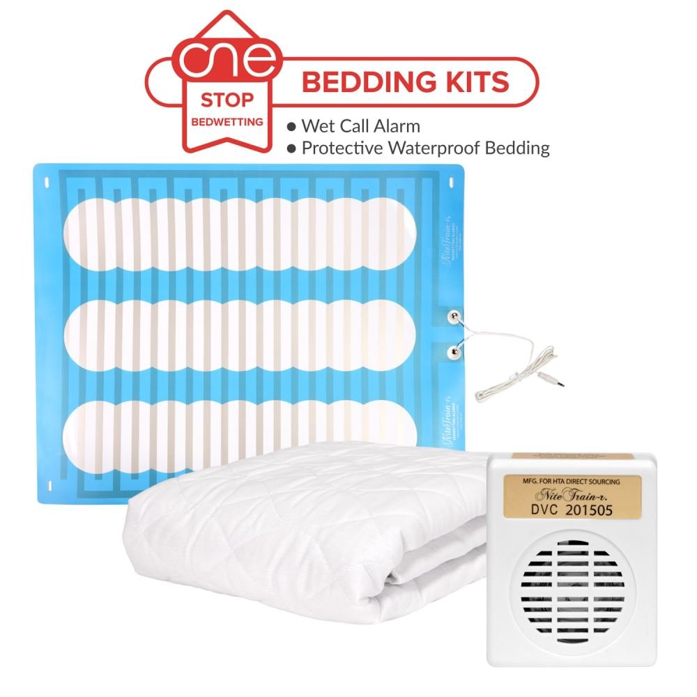 Wet Call Bedwetting Alarm Bedding Kit One Stop Bedwetting