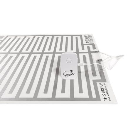 Smart alarm on quarter mat Smart alarm on quarter mat