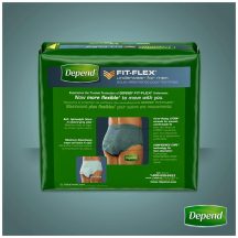 Depend FIT-FLEX Underwear and Udult Bed Wetting Diapers - One Stop Bedwetting