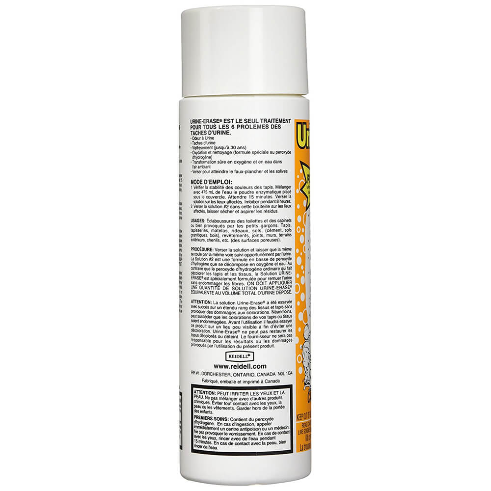 UrineErase Odor and Mattress Stain Remover One Stop Bedwetting