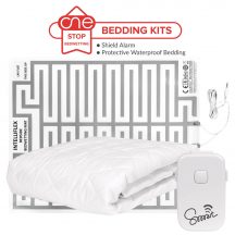 Smart Bedside Bedwetting Alarm Bedding Kit - One Stop Bedwetting