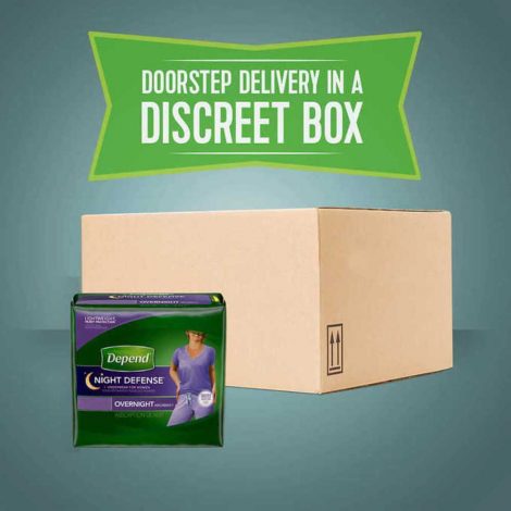 Depend Night Defense Incontinence Underwear for Men, Overnight, Disposable,  Small/Medium, 32 Count (2 Packs of 16) (Packaging May Vary)