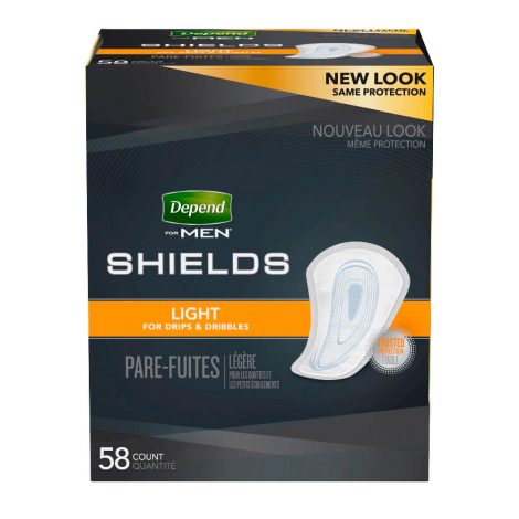 Depend Shields for Men Light Absorbency - One Stop Bedwetting