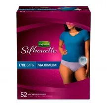 depend silhouette maximum absorbency