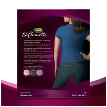 depend silhouette maximum absorbency 3