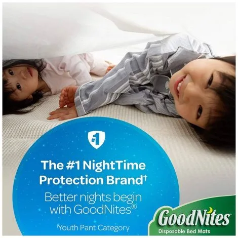 goodnites diaposable bed mats 3 goodnites diaposable bed mats 3