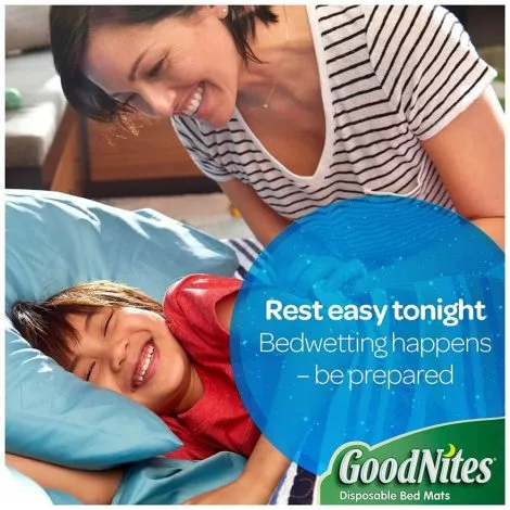 goodnites diaposable bed mats 4 goodnites diaposable bed mats 4